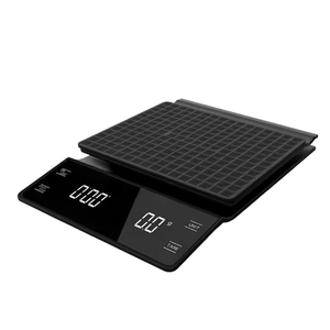 Báscula Digital de Cocina de Alta Precisión 3kg/0.1g con Pantalla LCD Retroiluminada y Temporizador de Vidrio para Medir Peso de Alimentos y Café - Product Image 4