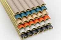 Panneaux muraux intérieurs simples en WPC de couleur unie Panneau mural pour plafond en PVC du Liban à Foshan