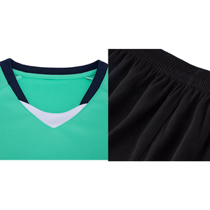 Tenue de football personnalisée, maillot de football, short, séchage rapide, respirant, uniforme d'équipe, tissu polyester, entraînement, jeu, OEM, ODM, vente en gros - Product Image 3