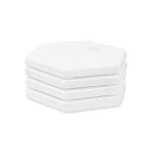 Crafted from natural white marble with subtle grey veining - Product Image 5