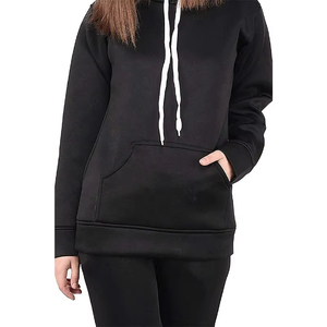 Women's Winter Pullover Hoodie & Tracksuit <b>Set</b> 100% Cotton Fleece Eco-Friendly Customized Logo Full-Length Regular Fit - Product Image 5