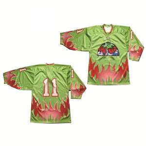 เสื้อฮอกกี้แบบใหม่ราคาถูก พิมพ์ลายแบบซับลิเมชั่น เสื้อซ้อมฮอกกี้น้ำแข็งแบบสั่งทำ เสื้อฮอกกี้น้ำแข็งสำหรับทีมสโมสร ชุดแข่งฮอกกี้น้ำแข็ง - Product Image 4