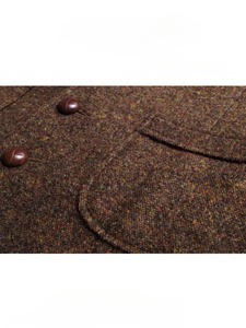 Men Autumn Winter American Retro Tweed Workwear Vest Jackets Trendy Brand Versatile Personalized Handsome Loose Woolen <b>Waistcoat</b> - Product Image 5