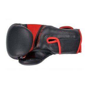 ถุงมือมวยหนังวัว PU สีสำหรับผู้ใหญ่พิมพ์ลายสำหรับการแข่งขันอุปกรณ์ป้องกันสำหรับชกมวย - Product Image 3