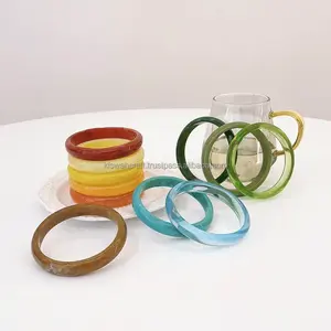 Bijoux en résine de style professionnel Bracelet de pierres de guérison semi-précieuses Meilleurs prix Bracelets en gros à la mode pour le marché - Product Image 3