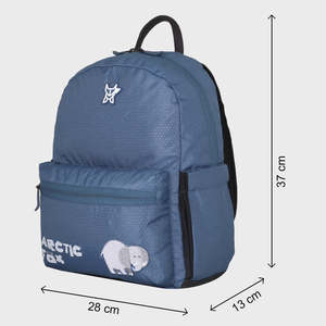 Mochila escolar Arctic Fox Zoo Dark Denim para niños y niñas - Product Image 3
