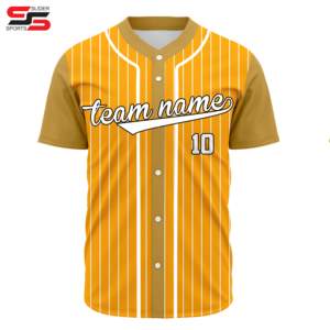 ชุดเสื้อเบสบอลผ้าตาข่ายทวิลล์ติดกระดุม ระบายอากาศ แห้งเร็ว ป้องกันแบคทีเรีย พร้อมบริการปักและสกรีนโลโก้ทีมตามสั่ง - Product Image 1