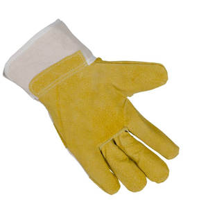 Guantes de Trabajo de Seguridad de Cuero, Duraderos, Nuevo Estilo, Resistentes al Aceite, Anti-Químicos, Antideslizantes, Protección Razonable - Product Image 4