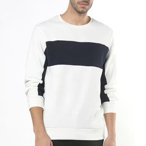 Nouveauté Sweatshirts pour hommes 100% coton Vêtements décontractés fabriqués en usine avec des techniques brodées Meilleur tissu pour l'hiver - Product Image 1