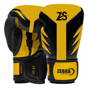 นวมชกมวยมืออาชีพคุณภาพสูงหนัง PU ฉลากส่วนตัวถุงมือมวยไทยคิกบ็อกซิ่งขายร้อนราคาถูก - Product Image 3