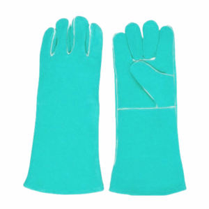 Vente en gros de gants de sécurité en cuir de vachette refendu pour la lutte contre les incendies Gants de protection individuelle pour barbecue - Product Image 3
