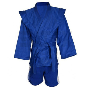 ชุดศิลปะการต่อสู้ ซัมโบ กิ ยิวยิตสู กิ ผ้าฝ้ายยืด 100% ออกแบบเองได้ คุณภาพสูง แห้งเร็ว ระบายอากาศได้ดี สำหรับทุกเพศ ระดับมืออาชีพ - Product Image 1