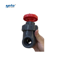 Vanne manuelle YNTO UPVC DN 25 1 pouce DN20 Vanne à vanne manuelle
