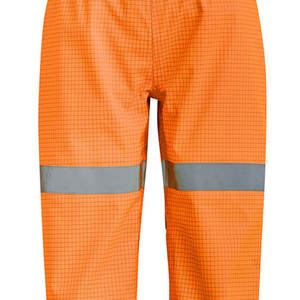 Hot Sale Solid Color <b>Hi</b> <b>Vis</b> Customize Sized Working Trousers Outdoor Long Reflective Road Safety <b>Pants</b> For Unisex - Product Image 5