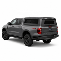 Capot de camion en aluminium pour Toyota Tacoma avec benne de 5 pieds et portes latérales