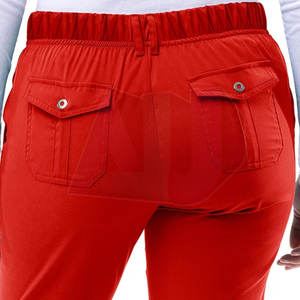 Combinaison de travail pour femmes en coton et polyester tricoté respirant et léger, utilisation professionnelle en milieu hospitalier, détection des aiguilles, fusion sans couture - Product Image 4