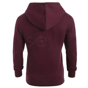 Sweat-shirts à fermeture éclair pour hommes de haute qualité, mélange coton/polyester, couleur unie, séchage rapide, faible MOQ, commande en gros, logo personnalisé, noir - Product Image 5