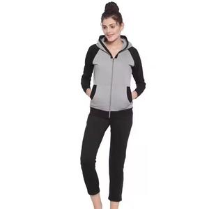 Survêtements décontractés à manches longues pour femmes, ensembles de jogging d'entraînement en deux pièces avec pantalon de survêtement de grande taille pour l'hiver, nouvel arrivage - Product Image 1