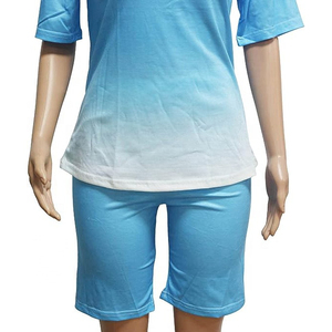 Offre Spéciale 2025 Logo personnalisé vêtements d'été pour femmes ensembles Slim Fit décontracté coton t-shirt et short 2 pièces ensemble ensembles pour femmes - Product Image 3
