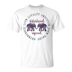 T-shirt Elephant Squad Crew per Gruppi di Amicizia e Solidarietà, Articoli Promozionali - Product Image 1