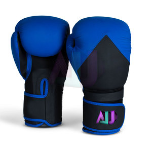 Gants de boxe en cuir sur mesure de haute qualité - Gants d'entraînement professionnels légers, respirants, à évacuation de l'humidité, avec crochet - Product Image 1