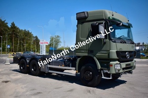 Chasis de Camión Tractor Mercedes Benz Actros 3344 6x6 de 2010, Usado, para Semirremolque Pesado, Motor Diésel, Emisión Euro 2, Volante a la Izquierda, >450HP - Product Image 2