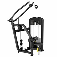 Máquina de Gimnasio de Alta Calidad para Entrenamiento de Fuerza 2026, Máquina de Polea con Carga de Pesas para Ejercicios de Pecho y Espalda, para Uso Comercial