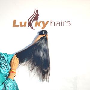 100% ผมตรงยาวลอนคลื่นลึกแบบไม่ผ่านกระบวนการผมคนอินเดีย - Product Image 5