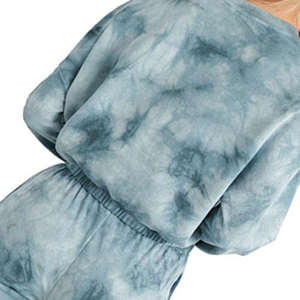 Conjunto de 2 Piezas para Mujer, Top Corto Sin Mangas de Color Sólido, Pantalones Largos con Volantes de Cintura Alta, Conjuntos Deportivos de 2 Piezas para Mujer - Product Image 4