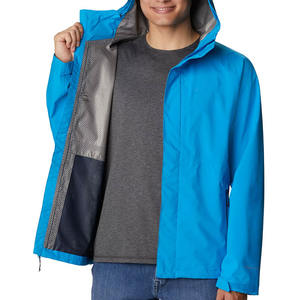 Vestes coupe-vent au design unique pour hommes et vêtements décontractés à capuche imperméables Vestes coupe-vent pour hommes - Product Image 4