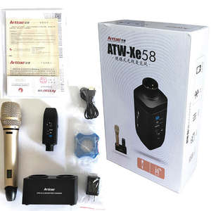 ARTTOO ATW-Xe58 ไมโครโฟนไร้สายแบบพกพา ชาร์จได้ ใช้งานได้ทันที ไม่ต้องตั้งค่า ไมโครโฟนสำหรับการถ่ายทอดสด - Product Image 4