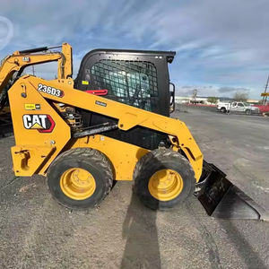 2024 Calidad superior para CAT Skid Steer Loader Huade Entrega rápida Heavy-Duty Compact Construction Machinery Loader Premium - Product Image 6