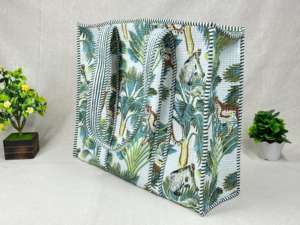 Confidently with Our Premium Tote <b>Bag</b> Spacious Strong Stylish and Perfect <b>for</b> Shopping Work and <b>Travel</b> Needs - Product Image 3