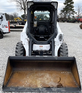 Minicargadora Bobcat S570 usada, 61HP, 1.5 toneladas, elevación vertical, equipo de construcción con dirección hidráulica. - Product Image 2