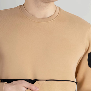 Vente chaude Mode en gros Sweat-shirt pour homme en coton molletonné Sweat-shirts à col rond personnalisés pour homme - Product Image 6