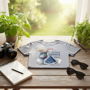 T-Shirt Unisex 100% Cotone 210GSM, Vestibilità Oversize Casual, Stampa Serigrafica Frontale e DTG, Maglietta Compressa - Product Image 3