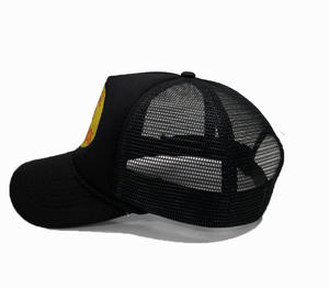 Chapeaux de camionneur en mousse avec nom commercial brodé de logo personnalisé avec corde Casquette de sport en maille respirante par Vietnam Factory Headwear - Product Image 2
