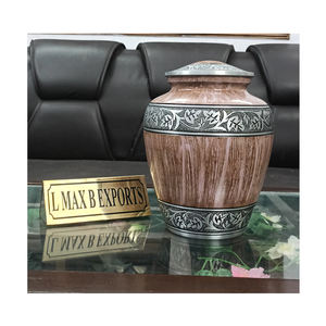 โกศอะลูมิเนียมโกศสำหรับผู้ใหญ่ขี้เถ้าจากอินเดีย - Product Image 1