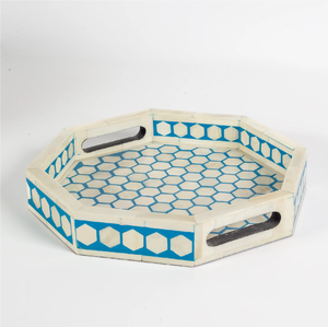 Bone Inlay Modern Tray Chocolate & <b>Dessert</b> Serving Best Prices Black Color High Quality Decorative Tray - Product Image 5