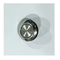 Panneau de commande d'ascenseur traditionnel haut de gamme en acier inoxydable avec fonction Braille, rétroéclairage LED rouge et bleu, pour résidences, hôtels, villas