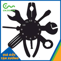 Reloj de Pared de Cuarzo de Una Sola Cara con Diseño de Pavo Real, Logotipo Personalizado TDH008, para Escritorio de Estudio, Patrón Escénico para el Regreso a Clases