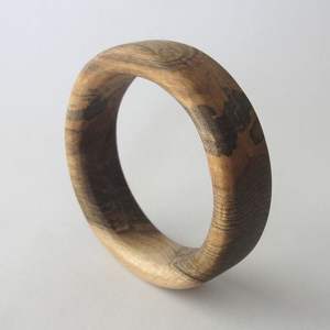 Brazaletes de Madera Hechos a Mano de Alta Gama, Impermeables, de Madera Natural, Colección de Pulseras de Moda Tradicional para Mujer, Personalizables - Product Image 1