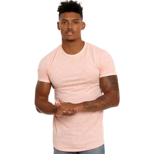Fabricants de t-shirts personnalisés T-shirt 100% coton personnalisé T-shirts coupe ajustée pour hommes T-shirt fitness pour hommes - Product Image 2