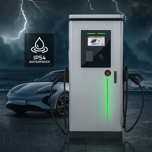 CCS1/CHAdeMO/Ccs2/GB/T Double Gun <span class=keywords><strong>DC</strong></span> Station <span class=keywords><strong>de</strong></span> charge <span class=keywords><strong>rapide</strong></span> OCPP1.6 120kW pour véhicules utilitaires Station <span class=keywords><strong>de</strong></span> voiture électrique - Product Image 4