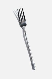 Fourchettes à dîner et à fruits modernes en acier inoxydable plaqué argent, écologiques, pour la cuisine, le restaurant et la maison - Product Image 2