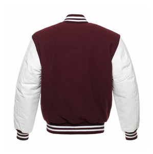 Plus Size Breathable Woolen Fabric Polyester/Cotton <b>Leather</b> Trim Stand Collar Covered Button Closure Custom <b>Men's</b> <b>Jacket</b> - Product Image 6