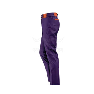 Meilleure vente uniforme de baseball professionnel pour adultes vêtements de sport respirants sur mesure pantalon en jersey à contraste de couleur - Product Image 6