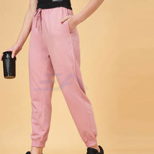 Pantalones de Mujer para Invierno, Casuales, de Trabajo, MOQ Bajo, Cintura Alta, Pierna Recta, Frente Plano, Mezcla de Poliéster/Algodón - Product Image 4