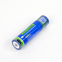 USB-C 18650 batterie Li Ion Rechargeable 3.7V 18650 type-c charge lampe de poche tactique Batteries cylindriques au lithium-ion