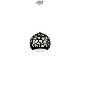 Lámparas de Diseño Estilo Rústico, Lámpara Colgante LED de Aluminio con Acabado de Ratán Natural para Cafetería, Restaurante - Product Image 2